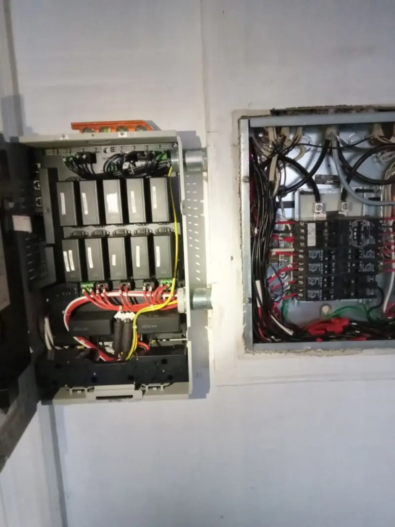 Electrical panel upgrade completed for Indoor Lighting Installation in Coolbaugh